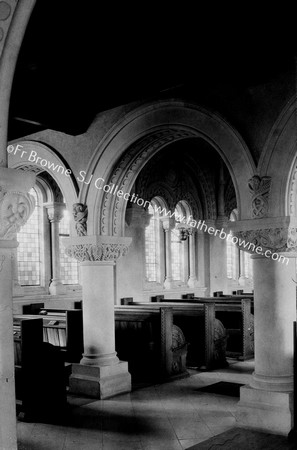 RATH ADAIR CHURCH INTERIOR VIEW UNDER S.GALLERY INSIDE DOOR